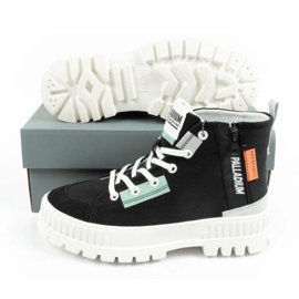 Pallashock backzip 2 chaussures de palladium en 94469-008-m le noir 10