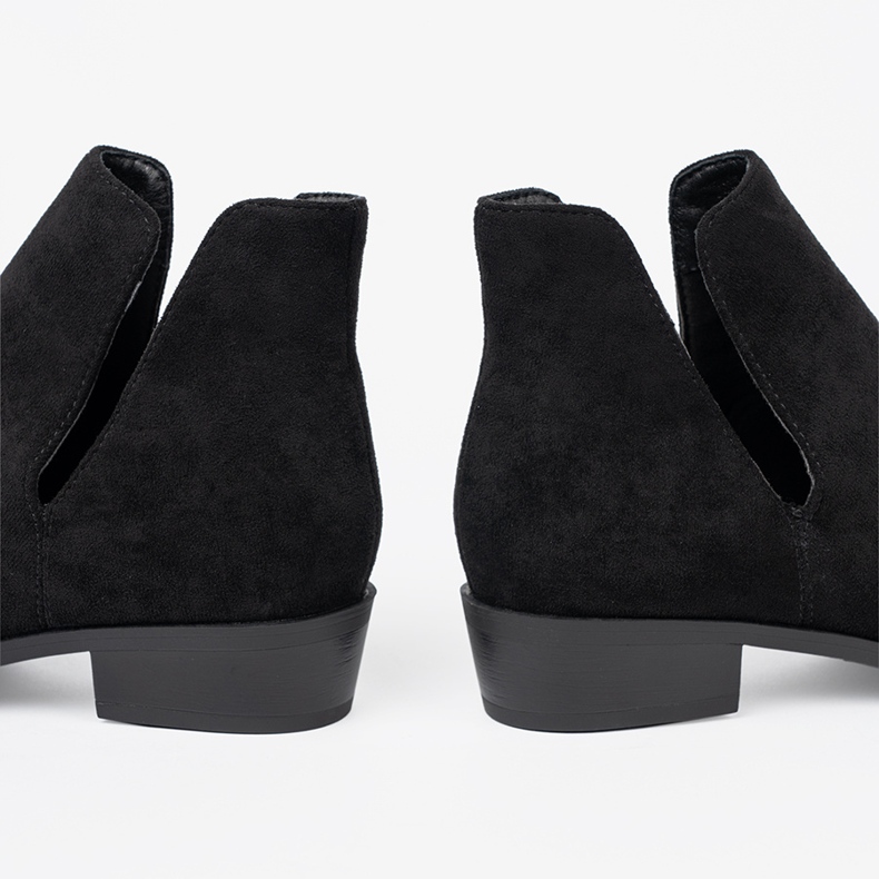 Seastar Bottes noires avec découpes le noir 1