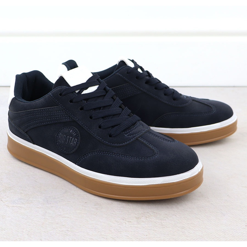 Chaussures de sport masculines Navy Blue Big Star SS174021 1 Chaussures de sport masculines Navy Blue Big Star SS174021 1