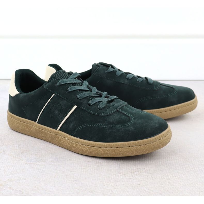 Chaussures de sport pour hommes verts Big Star SS174076 1 Chaussures de sport pour hommes verts Big Star SS174076 1