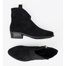 Seastar Bottes noires en daim bottes de cowboy 2