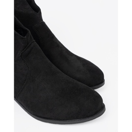 Seastar Bottes noires en daim bottes de cowboy le noir 5