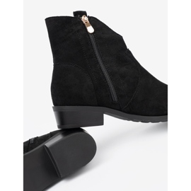 Seastar Bottes noires en daim bottes de cowboy 1