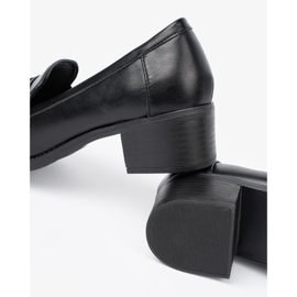 Shelvt Chaussures de femmes noires avec une boucle élégante 1