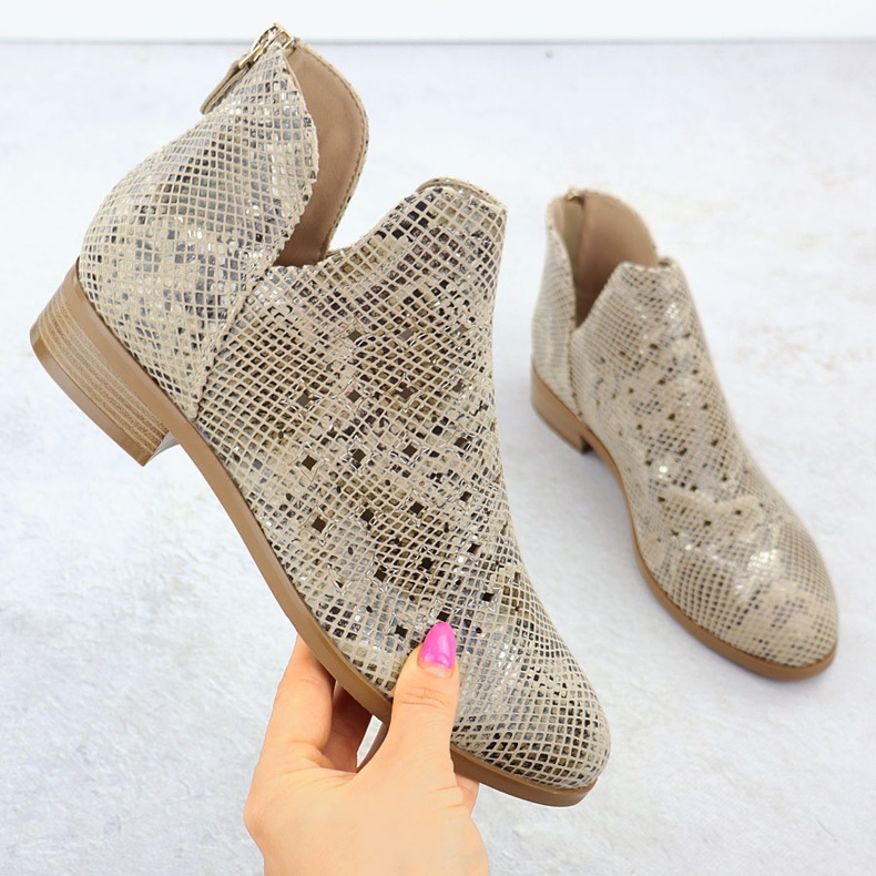 Bottes de travail des femmes, beige Vinceza 58608 1 Bottes de travail des femmes, beige Vinceza 58608 1