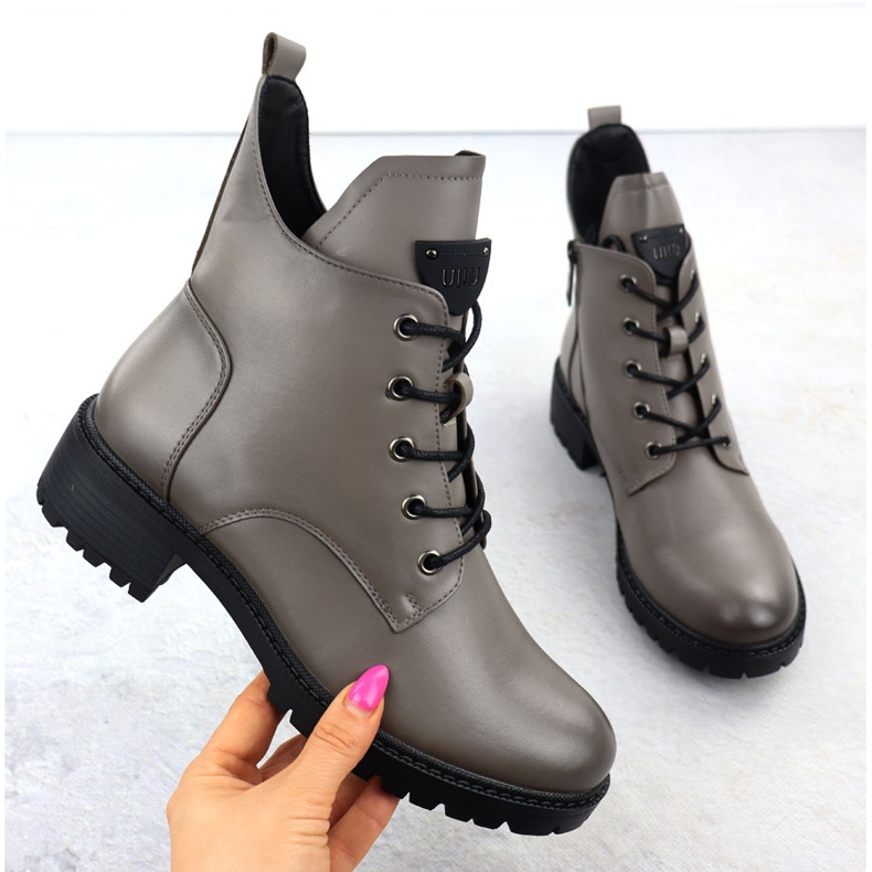 Bottes de femmes isolées gris Vinceza 58609 isolés 1