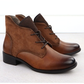 Bottes isolées des femmes Camel Jezzi Asa198-15 brun 2