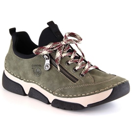 Chaussures Rieker confortables W RKR610 vert 16