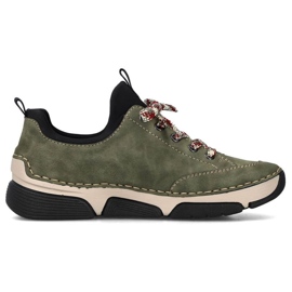 Chaussures Rieker confortables W RKR610 vert 18