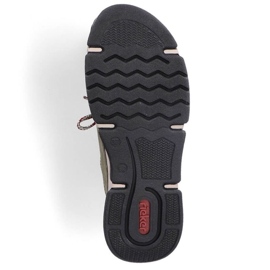 Chaussures Rieker confortables W RKR610 vert 21