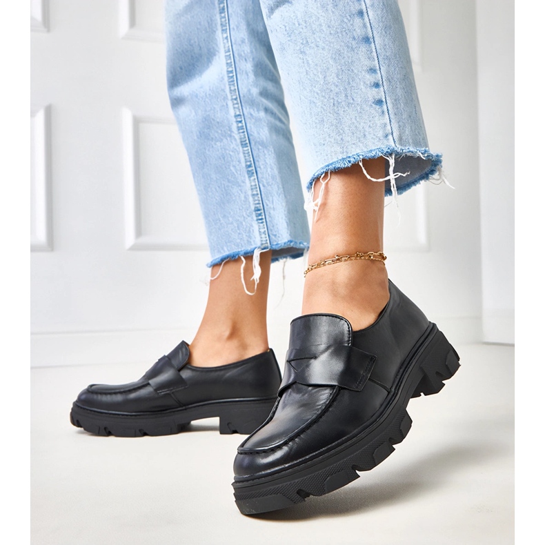 Chaussures Kirna en éco-cuir noires le noir 2