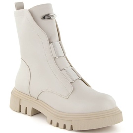 Bottines Jezzi sur la plateforme W RMR2150-19 JEZ434B blanche 11
