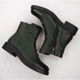 Bottes isolées Jezzi dans ASA252-5 JEZ437B vert 9
