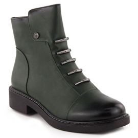Bottes isolées Jezzi dans ASA252-5 JEZ437B vert 10