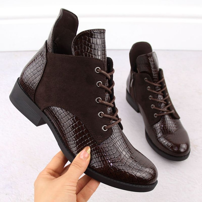 Vinceza Vincez Boots en 16477 Jan348b brun 1