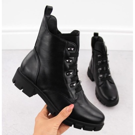 M.Daszyński Bottes Workers isolés M. Daszyński dans MR23123 SAN46 le noir 1