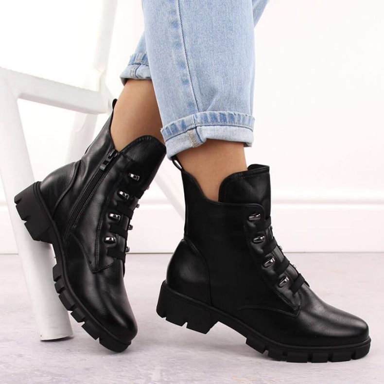 M.Daszyński Bottes Workers isolés M. Daszyński dans MR23123 SAN46 le noir 2