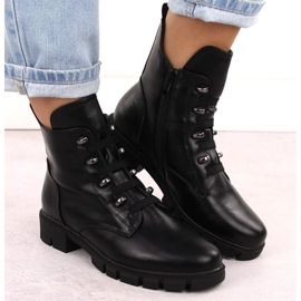 M.Daszyński Bottes Workers isolés M. Daszyński dans MR23123 SAN46 le noir 10