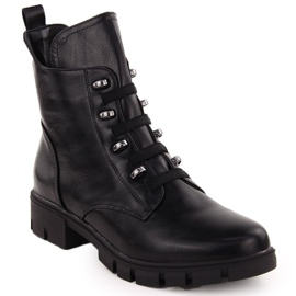 M.Daszyński Bottes Workers isolés M. Daszyński dans MR23123 SAN46 le noir 13