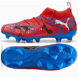 Puma Future 8 Match Playmakers Jr FG / AG 108750-01 Chaussures rouge 1 Puma Future 8 Match Playmakers Jr FG / AG 108750-01 Chaussures rouge 1