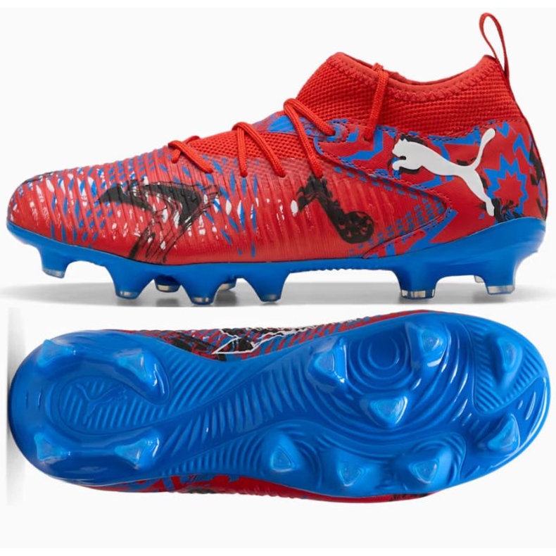 Puma Future 8 Match Playmakers Jr FG / AG 108750-01 Chaussures rouge 1 Puma Future 8 Match Playmakers Jr FG / AG 108750-01 Chaussures rouge 1
