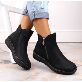 Bottes isolées confortables Rieker W RKR612 noir le noir 19