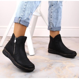Bottes isolées confortables Rieker W RKR612 noir le noir 20