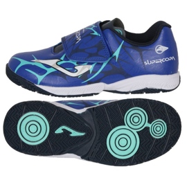 Joma Super Copa JR 2409 dans JR SCJW2504inv chaussures bleu 1
