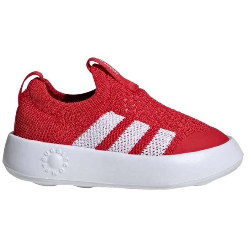 Chaussures adidas bubbleomfy et jr ji1609 rouge 1