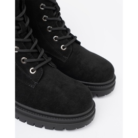 Shelvt Travailleurs noirs élégants avec des cristaux brillants 1