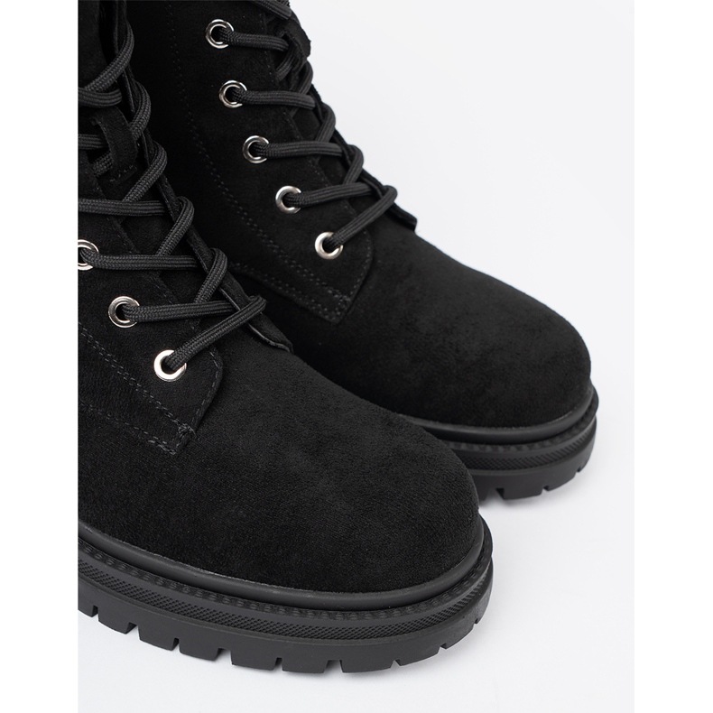 Shelvt Travailleurs noirs élégants avec des cristaux brillants 1