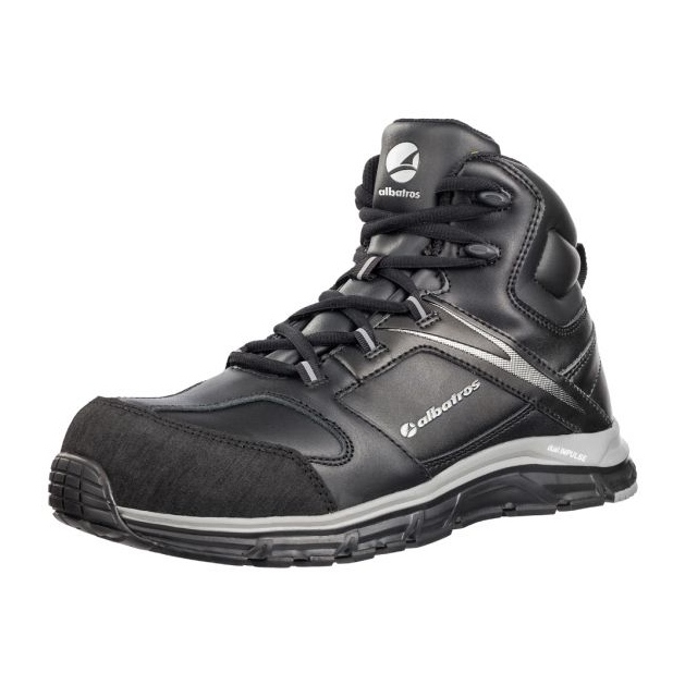 Albatros Vigor Impulse Mid M Mid M Mli-S35B1 Chaussures le noir 1