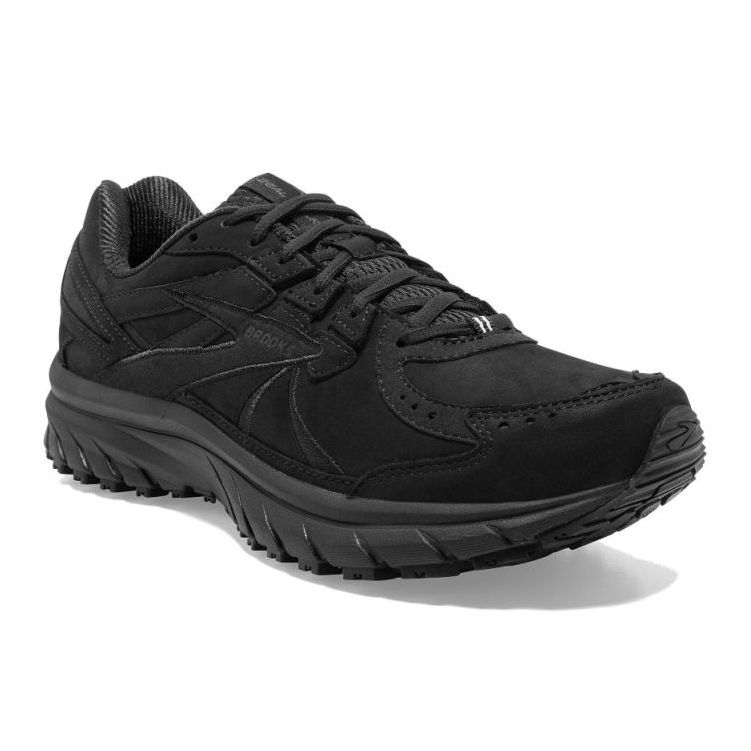 Walle's Zeal Walker Chaussures de course féminine pour l'asphalte noir 1