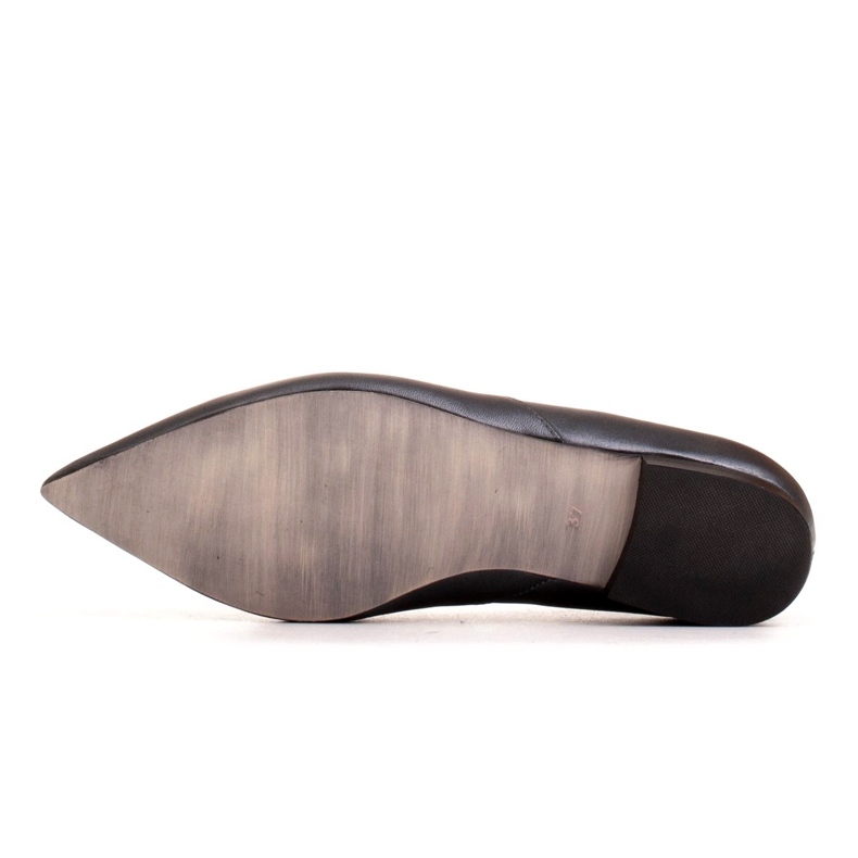 Marco Shoes Ballerinas Black Women Marco 1285 avec une coupe -out le noir 6