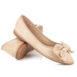 Seastar Ballerines en daim brun 2