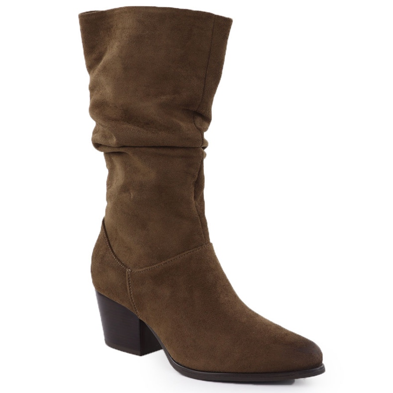 Boots en daim brun Vinceza 26-58597 1