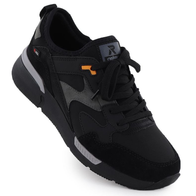 Chaussures de sport imperméables Black Rieker U1403-01 1