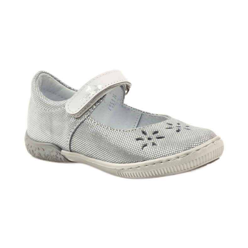 Ballerines fille fleurs Ren But 3285 gris 1 Ballerines fille fleurs Ren But 3285 gris 1