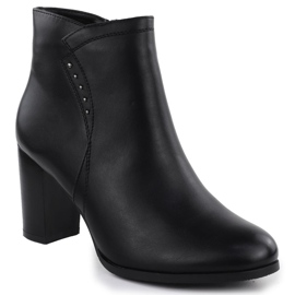 Bottes en cuir pour femmes sur le pilier isolé noir Sergio Leone BT25015 1 Bottes en cuir pour femmes sur le pilier isolé noir Sergio Leone BT25015 1