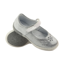 Ballerines fille fleurs Ren But 3285 gris 3 Ballerines fille fleurs Ren But 3285 gris 3