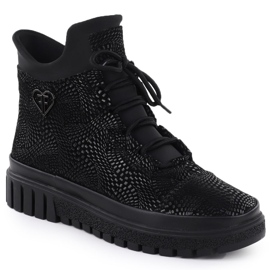 Bottes en cuir féminines chatoyant Black Filippo DBT7302 1 Bottes en cuir féminines chatoyant Black Filippo DBT7302 1