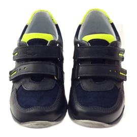 Ren But Chaussures Ren pour Velcro 3282 bleu marine multicolore vert 4