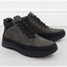 Troupes à lacets isolées UniSoft gris masculin 25mn02-9434 2