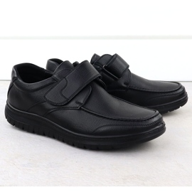 Chaussures Velcro noires unisoft 24mn16-7510 2