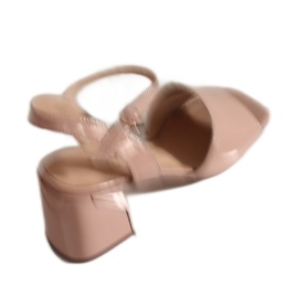 Sandales féminines Angel Blue XT-24048 Talons hauts rose pâle 1