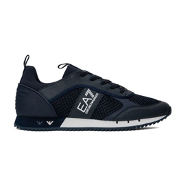 Chaussures de sport EA7 Emporio Armani X8X027-XK050-D813 bleu marine 2 Chaussures de sport EA7 Emporio Armani X8X027-XK050-D813 bleu marine 2