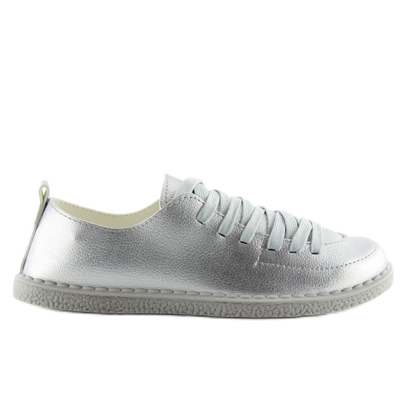 Baskets femme argent NB203p argent gris 2