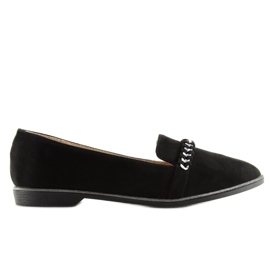 Mocassins noirs Lordsy N76 noir 2