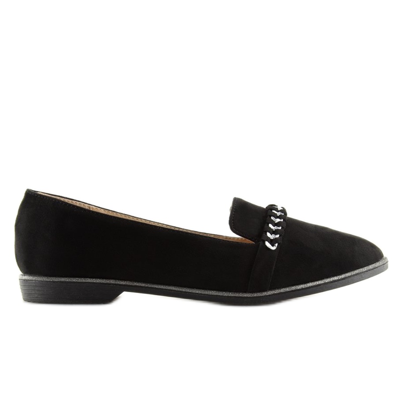 Mocassins noirs Lordsy N76 noir 2