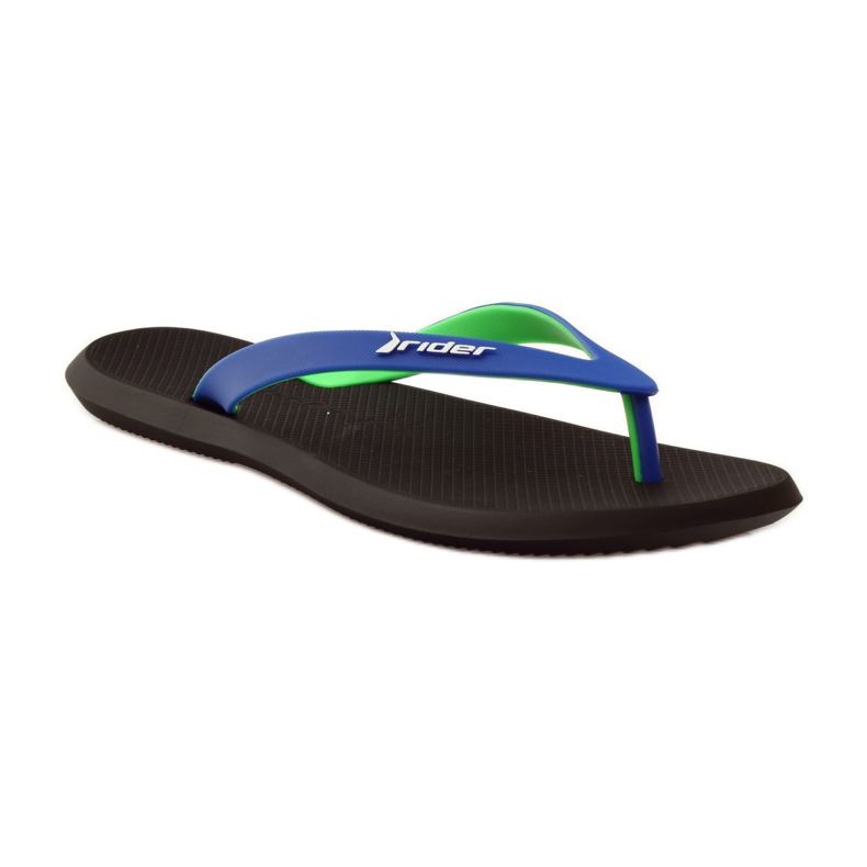 Rider 10594 tongs homme noir bleu vert 1